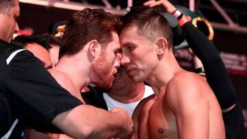 Así vivió la afición el pesaje entre GGG y Canelo