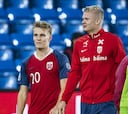 Haaland y Odegaard, los más valorados de la temporada