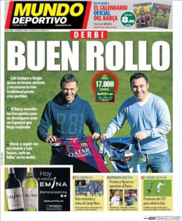 Portadas de la prensa deportiva