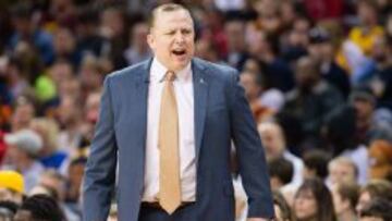 Tom Thibodeau, entrenador de los Chicago Bulls.