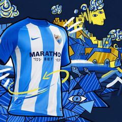 El Málaga da a conocer el diseño de su primera camiseta 2017-18