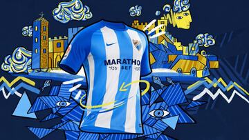 Presentaci&oacute;n de la camiseta del M&aacute;laga CF para la temporada 2017-2018.