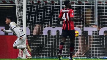 Kevin Agudelo, en el XI de la jornada 22 de la Serie A