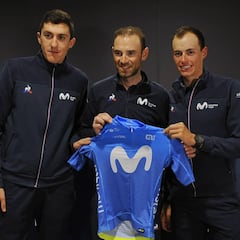 Valverde, Mas y Soler liderarán a Movistar en el Dauphiné