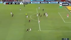 Imparable Mayada: carrera y pase medido en el gol de Suárez