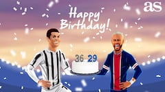 Cristiano Ronaldo and Neymar celebrate joint birthday in full Covid-19 pandemic
