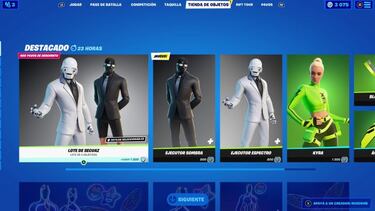 Fortnite: skins de secuaces de SOMBRA y ESPECTRO ya disponibles; precio y contenidos