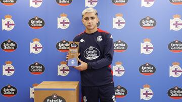 Deportivo de La Coruña. premio Estrella Yeremay