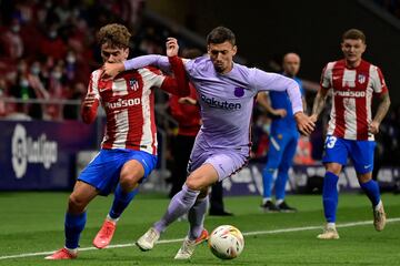 Antoine Griezmann y Clement Lenglet.