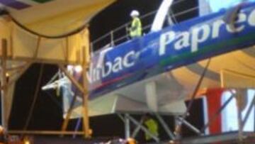 El 'Foncia' y el 'Virbac Paprec 3'.