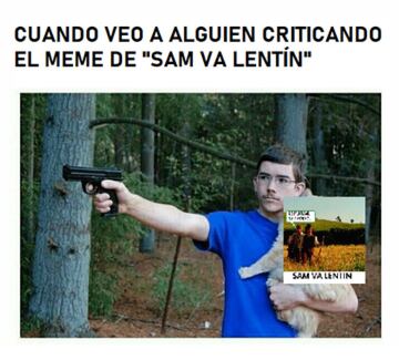 Los mejores memes de Sam va lentín