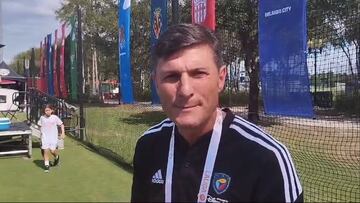 Javier Zanetti: “En mis tiempos, los campos eran de cemento y tierra, ni pasto había”