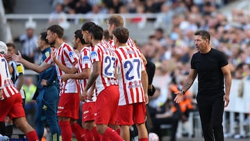 El saque de centro del Atlético en Inglaterra que se hizo viral al segundo: esto pasó