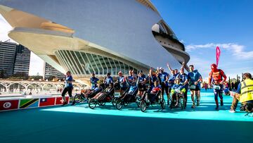 Zurich Aefat cumple 30 maratones en Valencia