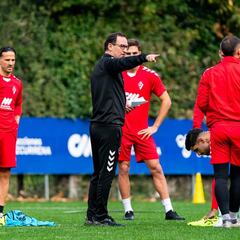 Etxeberria: “No vamos a perder la valentía porque es como sentimos el fútbol”