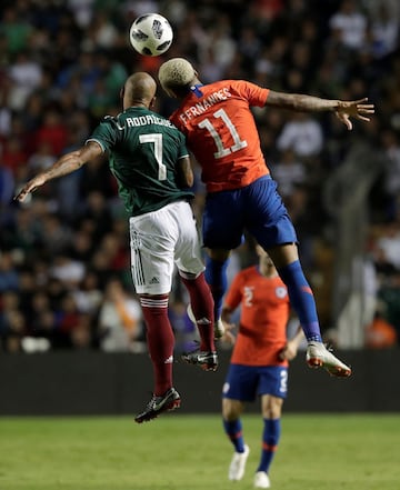 Lo mejor del México vs Chile en imágenes