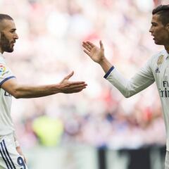 Uno por uno: Cristiano, Benzema y Casemiro conducen al líder