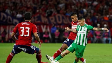 Historial entre Independiente Medellín y Atlético Nacional en la historia de la Copa BetPlay.
