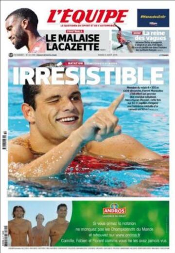 Portadas de la prensa deportiva