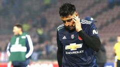 Jara analiza su futuro en la U tras su noche negra ante Vasco