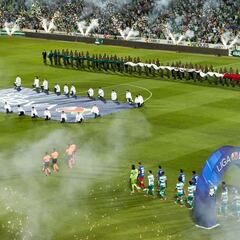 Así fue la ceremonia previo al Santos Laguna vs Cruz Azul en la ida de la Final de la Liga MX