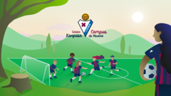 El campus SD Eibar Fundazio está dirigido a niños y niñas nacidos entre 2011 y 2014