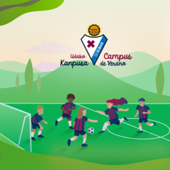 Arranca un verano más el campus infantil del Eibar
