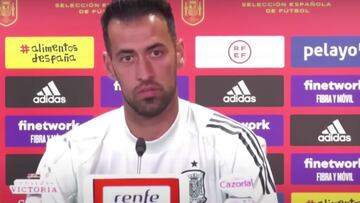 La inevitable pregunta a Sergio Busquets sobre el Real Madrid
