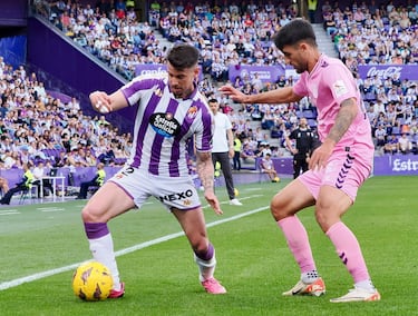 El Valladolid venció por la mínima al Eldense, con un solitario gol de Monchu. Este tanto llegó de la inspiración de Luis Pérez, que asistió al centrocampista con un gran centro; pero que antes hizo una pared para zafarse de su marca.