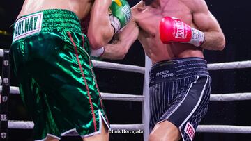 Navarro, en un combate reciente