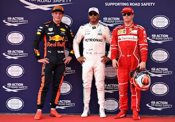 Hamilton pole 70, Vettel saldrá último, Alonso 10º y Sainz 14º