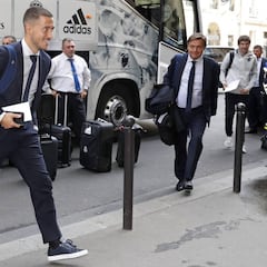 El Real Madrid ya está en París