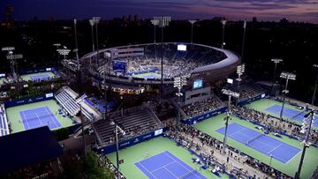 Vista panor&aacute;mica de las instalaciones de Flushing Meadows.