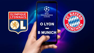 Olympique Lyon - Bayern Munich: ver la semifinal de Champions online y en el móvil