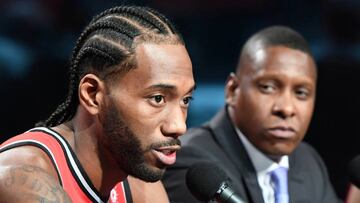 Kawhi Leonard, en el media day: "Estoy centrado en los Raptors"