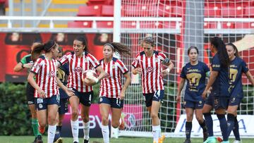 Chivas venció a Pumas en la jornada 15 de la Liga MX Femenil