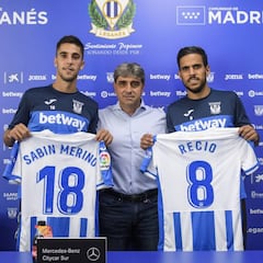 Puesta de largo en el Leganés para Recio y Sabin Merino