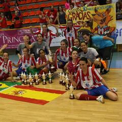 El Atlético se lleva la Copa ante el Burela en penaltis