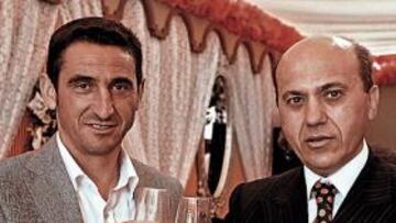 <b>BRINDIS CON ILUSIÓN. </b>Del Nido invitó a Jiménez a almorzar en la Feria y mostró públicamente la imagen de unidad que refuerza al técnico.