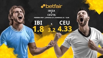 UD Ibiza vs. AD Ceuta: horario, TV, estadísticas, clasificación y pronósticos