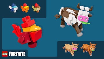 lego fortnite parche 29.30 animales granja