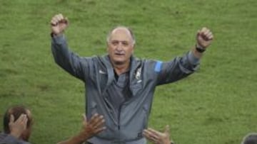 Luis Felipe Scolari, actual seleccionador brasile&ntilde;o.