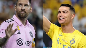 Cristiano Ronaldo y Messi se vuelven el alma de una fiesta