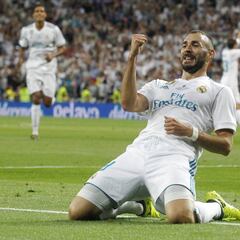 Si Benzema marca al Valencia igualará los 182 goles de Gento