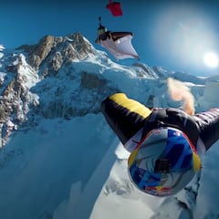 Vuelo de proximidad récord: 7,5 kilómetros rozando el Mont Blanc