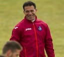 Luis García detuvo ayer la sesión del Getafe por la falta de tensión