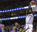 Los Nets ganan a los Sixers en la vuelta a las pistas de Garnett