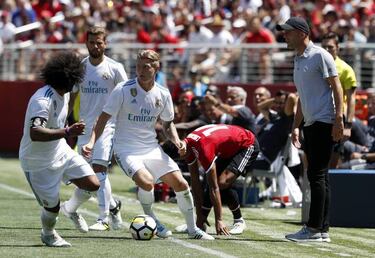 Zidane: "I haven't asked the club to sign a striker but..."