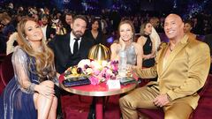 There has been ample speculation over what Ben Affleck and Jennifer Lopez were saying to one another during a televised exchange at the Grammys.