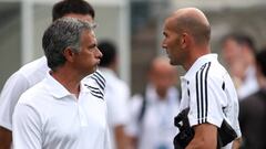 Mourinho y Zidane en 2011